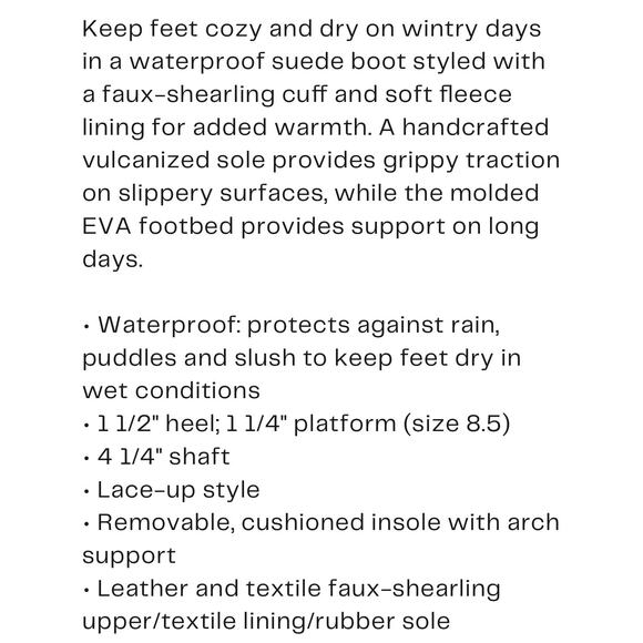 Sorel Out N About lll 3 Conquest Waterproof Suede Shearling Short Boots gray 8 - Picture 11 of 11